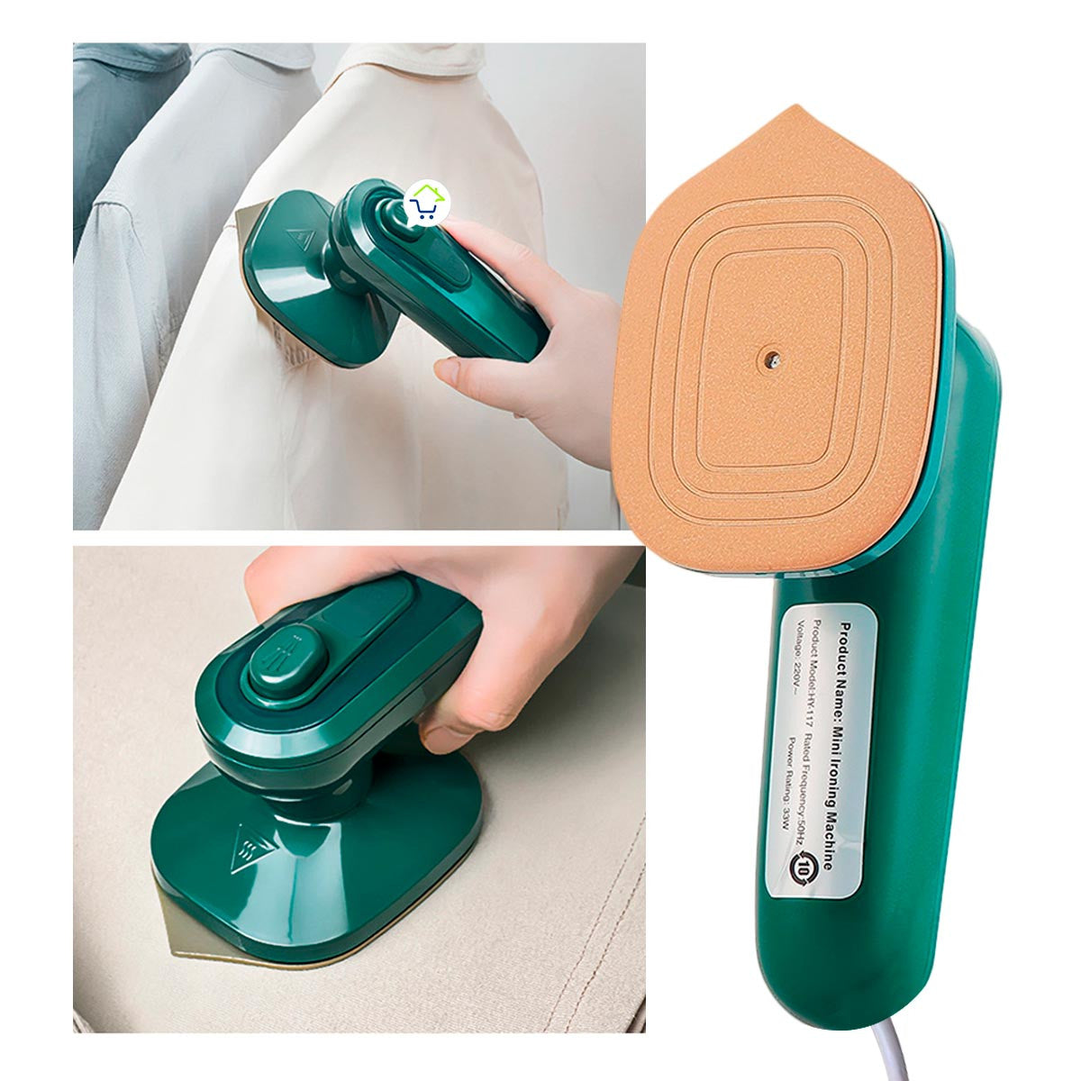 SteamFlex Pro™ | Plancha a Vapor Portátil